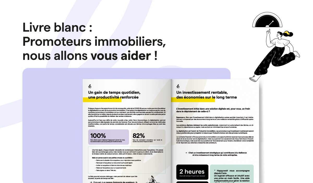 Promoteurs immobiliers, nous allons vous aider !